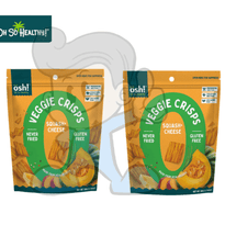 Oh So Healthy! Squash Cheese Veggie Crisps (2 X 50G) Groceries