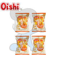 Oishi Grab Nuts Roasted Peanuts With Shell (4 X 180G) Groceries