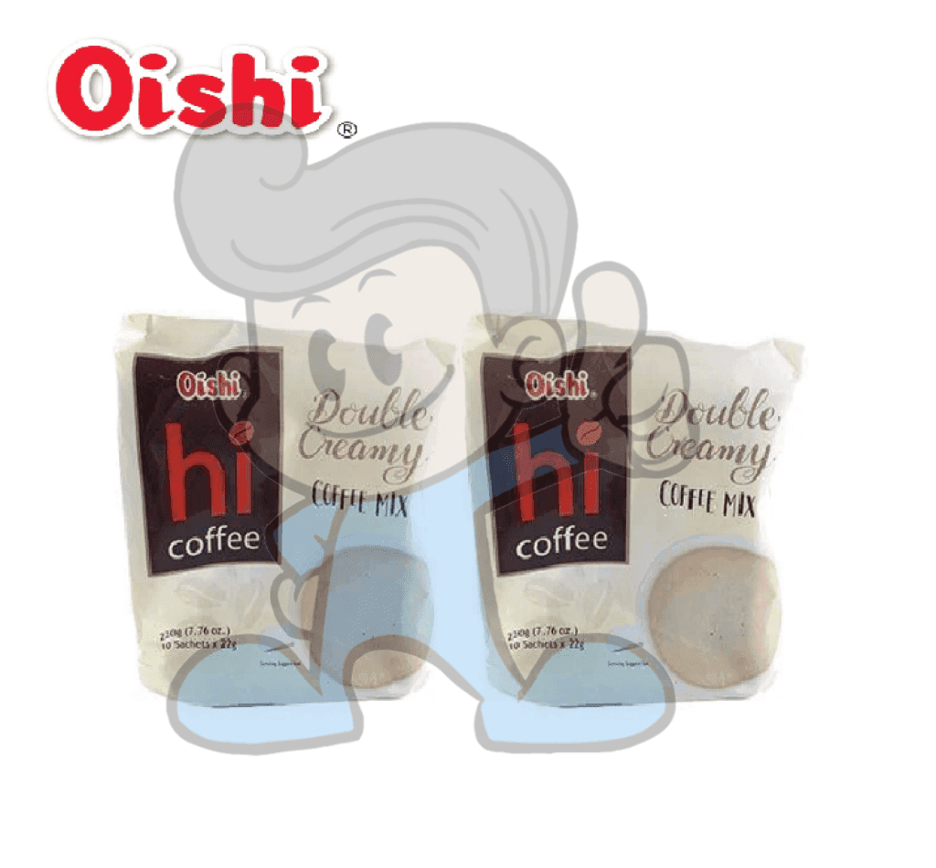 Oishi Hi Coffee Double Creamy Mix (2 X 220 G) Groceries