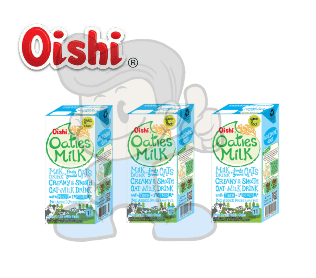 Oishi Oaties Milk (3 X 1L) Groceries