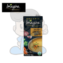 Organic Imagine Free Range Chicken Broth 32 Fl.oz Groceries