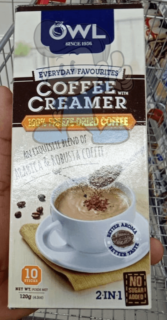 Owl 2In1 Coffee With Creamer (2 X 120 G) Groceries
