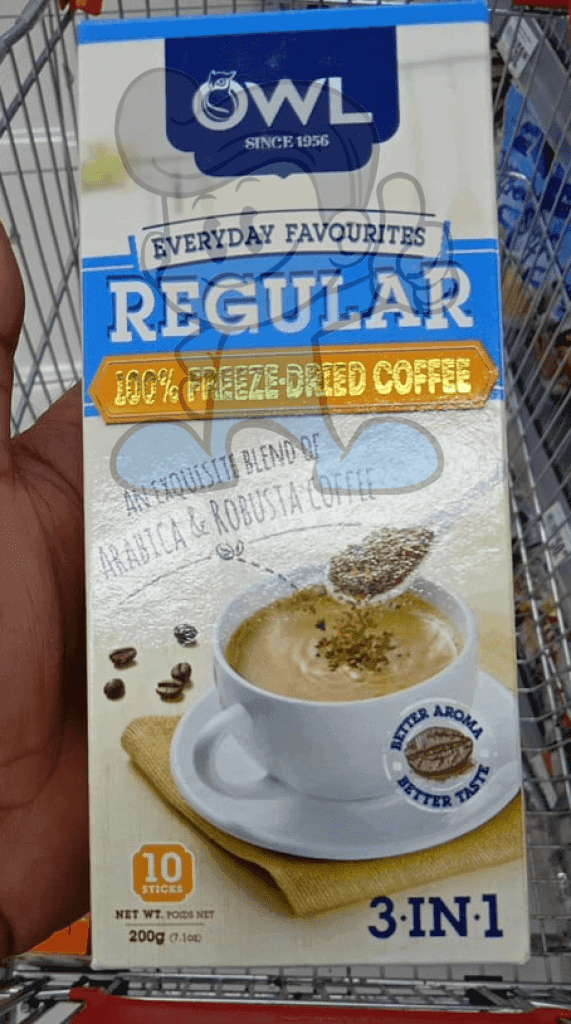 Owl 3In1 Regular Coffee (2 X 200 G) Groceries