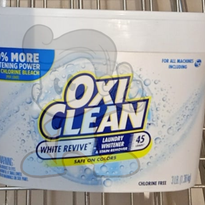 Oxi Clean White Revive Laundry Whitener 45 Loads 1.36Kg Household Supplies