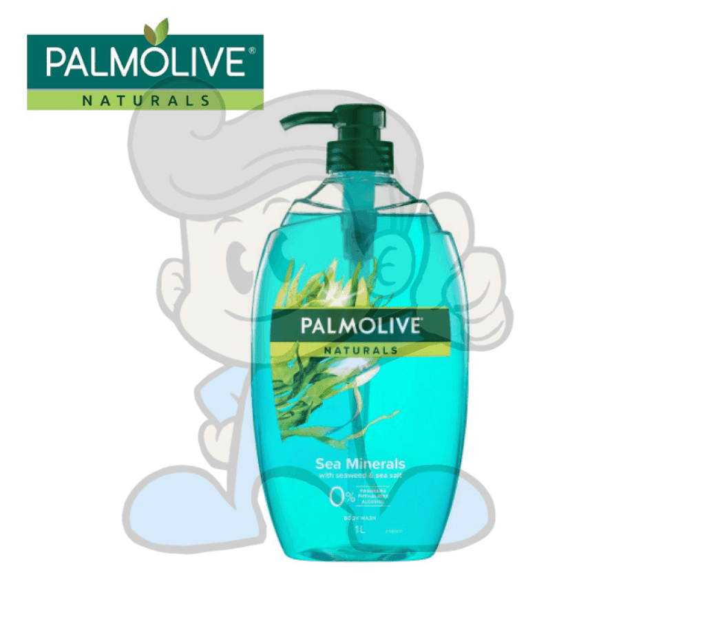 Palmolive Naturals Hydrating Body Wash Sea Minerals 1L Beauty