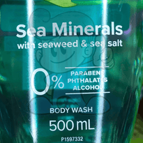 Palmolive Naturals Hydrating Body Wash Sea Minerals 500Ml Beauty