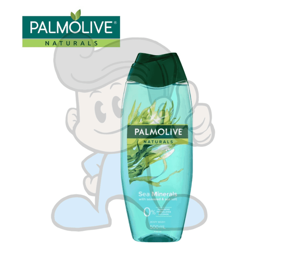 Palmolive Naturals Hydrating Body Wash Sea Minerals 500Ml Beauty