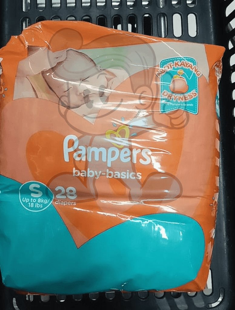 Pampers Baby Basics Disposable Diaper Small (2 X 28S) Mother &