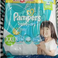 Pampers Baby Dry Xxl Diapers 34S Mother &