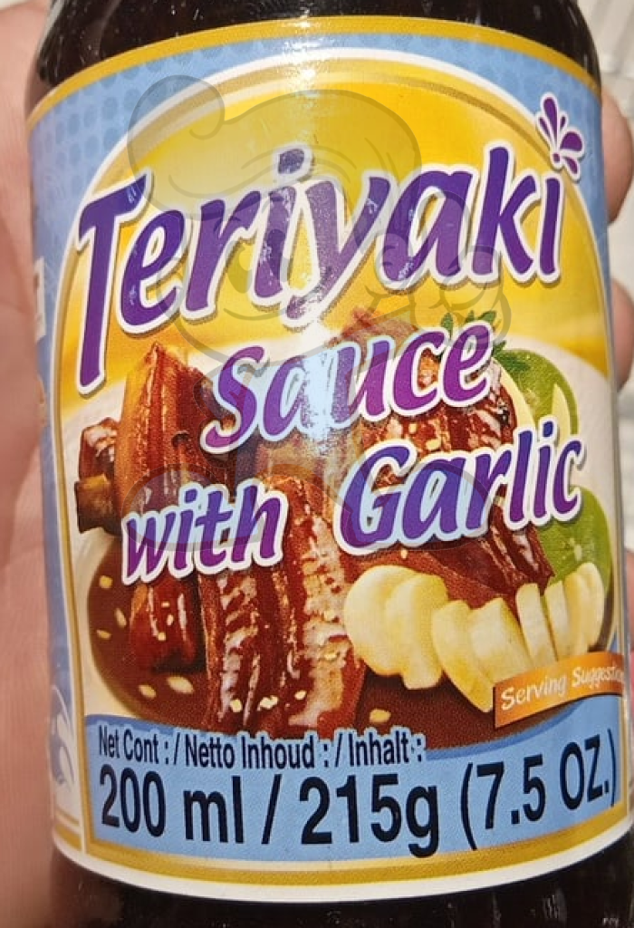 Pantai Teriyaki Sauce With Garlic (3 X 200 Ml) Groceries