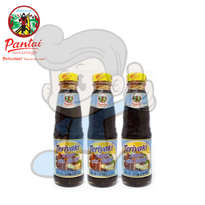 Pantai Teriyaki Sauce With Garlic (3 X 200 Ml) Groceries