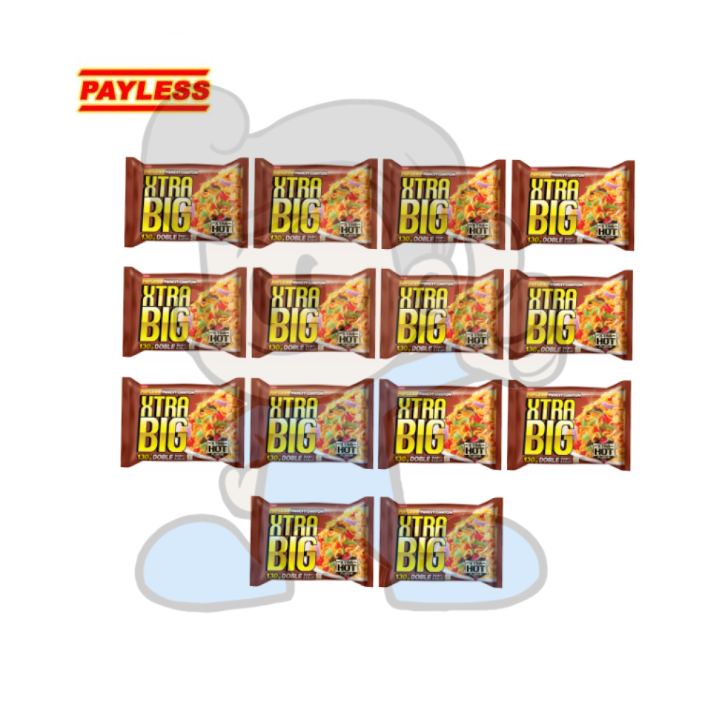 Payless Xtra Big Pancit Canton Hot Chili (14 X 130G) Groceries