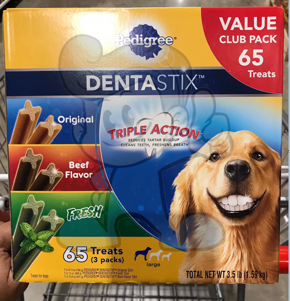 Pedigree Dentastix 65 Piece Variety Pack 3.5 Pound Pet Supplies