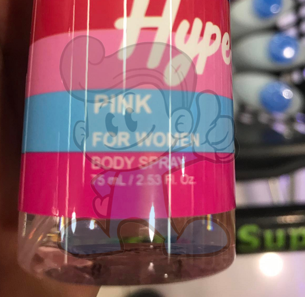 Penshoppe All Day Hype Pink Body Spray For Women (4 X 75Ml) Beauty