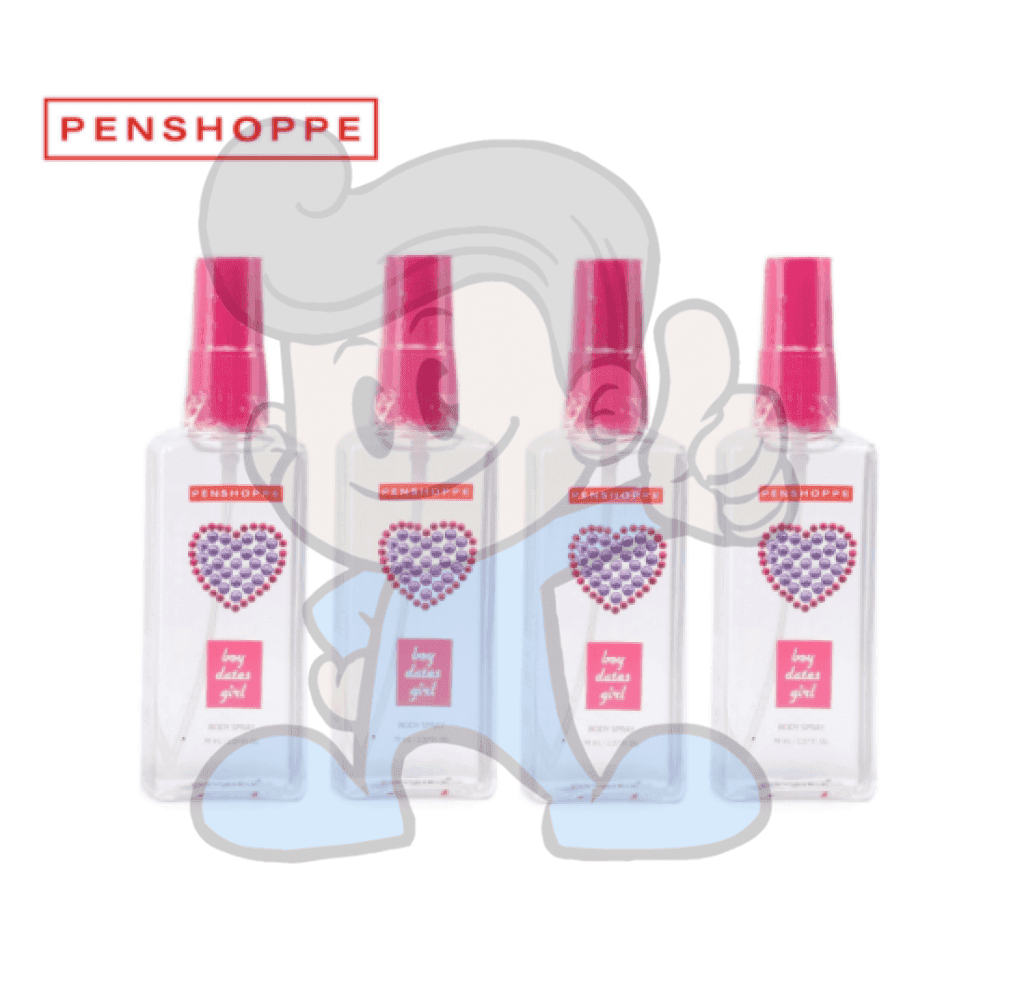 Penshoppe Boy Dates Girl Mist Pink (4 X 70Ml) Beauty