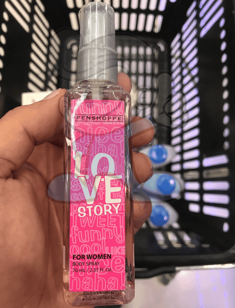 Penshoppe Lovestory For Women Body Spray (4 X 70Ml) Beauty