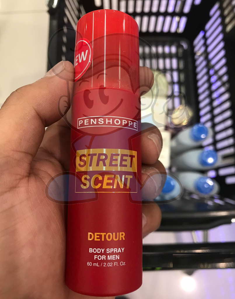 Penshoppe Mens Street Scent Body Spray (4 X 60Ml) Beauty