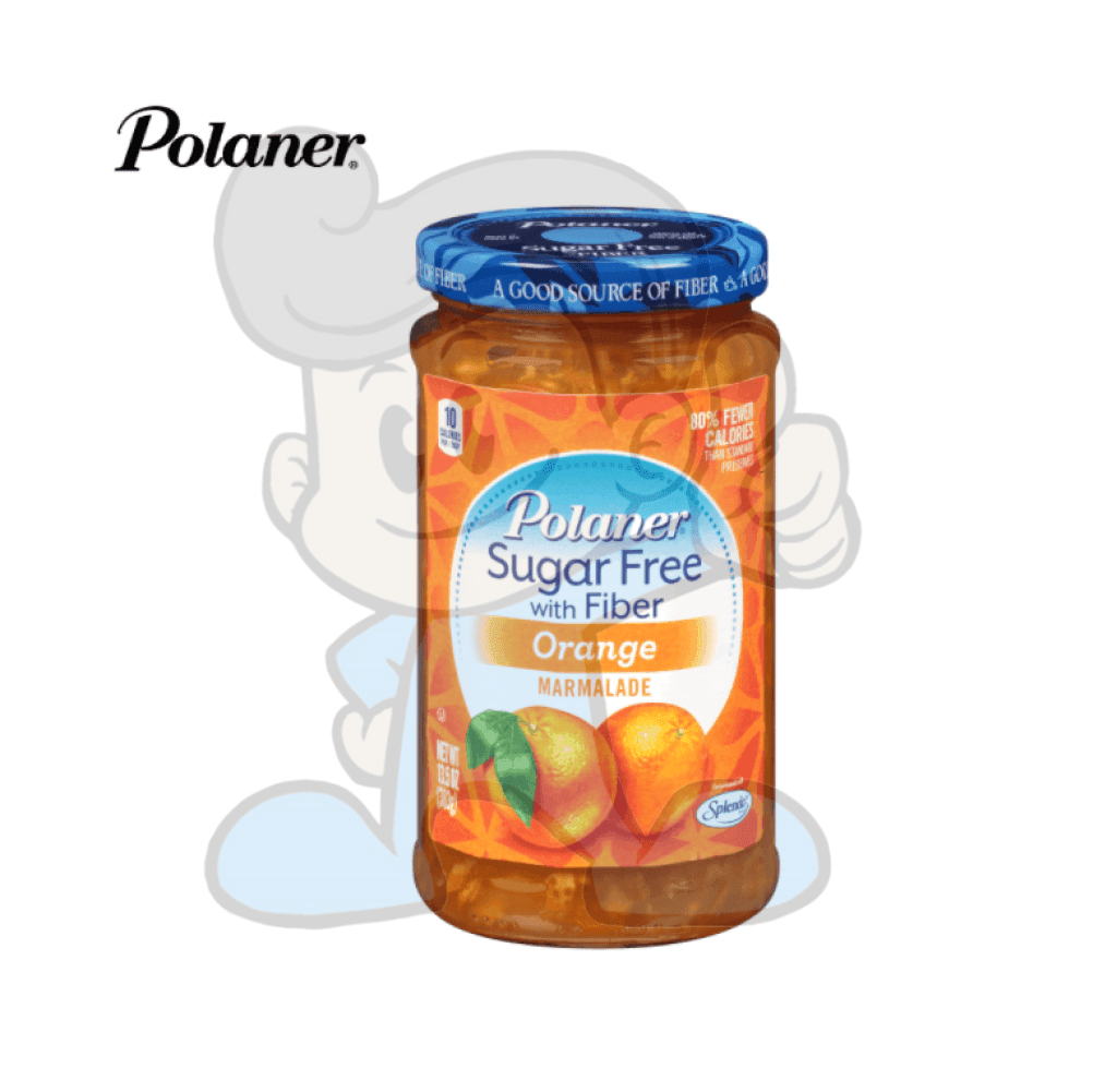 Polaner Sugar Free Orange Marmalade With Fiber 13.5 Oz. Groceries