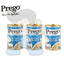 Prego Carbonara Mushroom Pasta Sauce (3 X 295G) Groceries