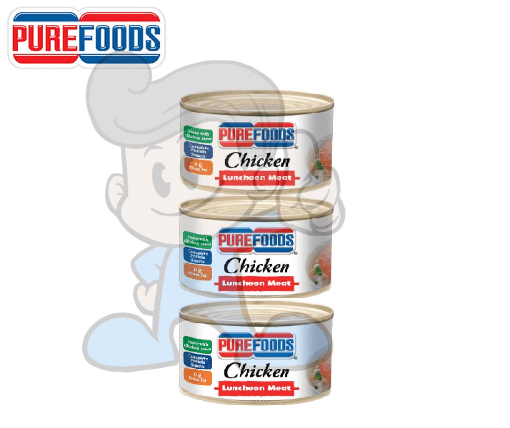 Purefoods Chicken Luncheon Meat (3 X 360 G) Groceries