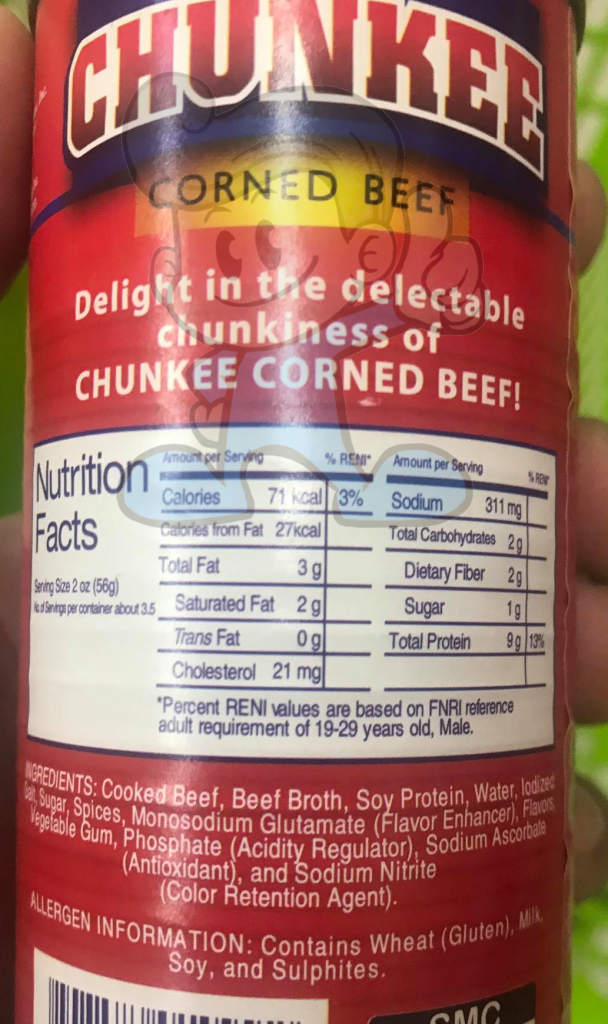 Purefoods Chunkee Corned Beef With Real Chunks (4 X 190 G) Groceries