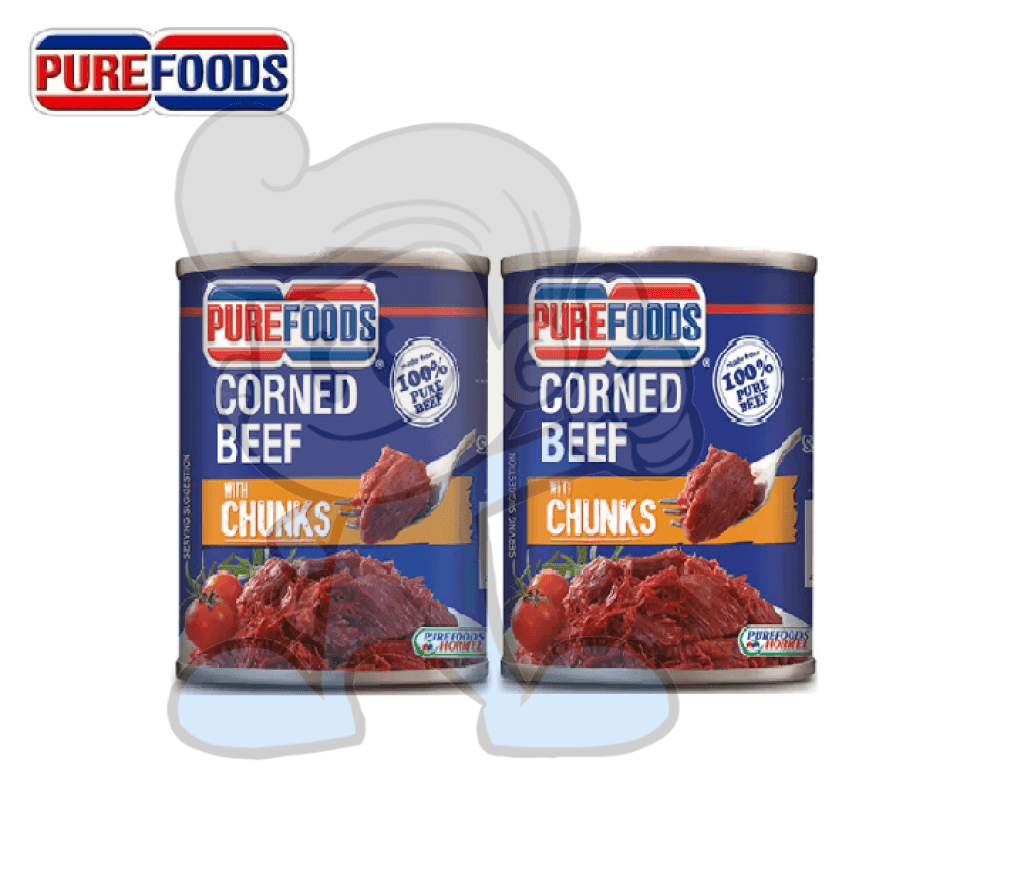 Purefoods Corned Beef With Chunks (2 X 380 G) Groceries