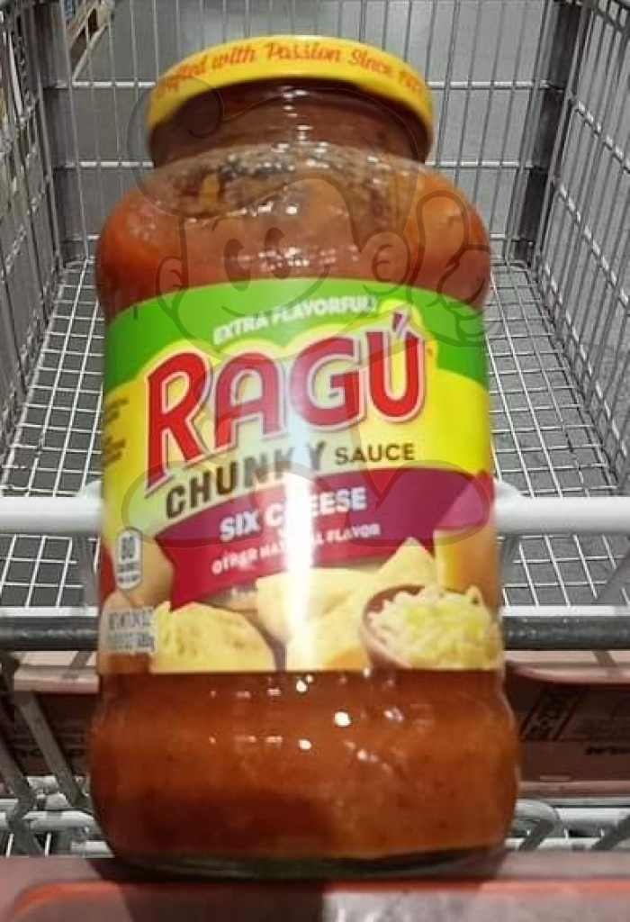 Ragu Chunky Sauce Six Cheese (2 X 24Oz.) Groceries