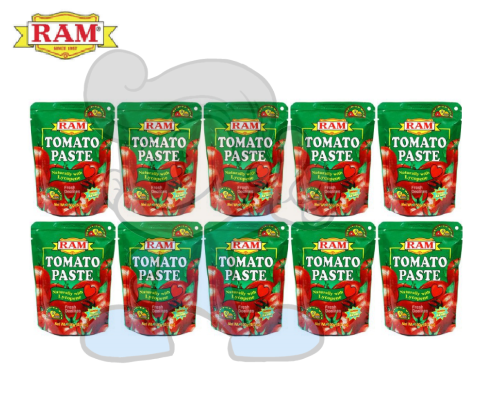 Ram Tomato Paste (10 X 150 G) Groceries