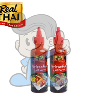 Real Thai Sriracha Chilli Sauce (2 X 240 Ml) Groceries