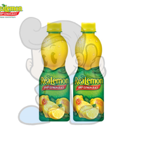 Realemon 100% Lemon Juice (2 X 443 Ml) Groceries