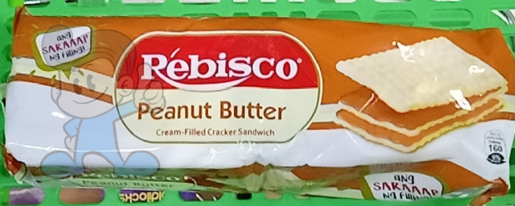 Rebisco Peanut Butter Cream-Filled Cracker Sandwich (3 X 330 G) Groceries