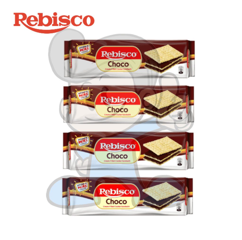 Rebisco Sandwich Chocolate Pack Of 4 (40 X 32G) Groceries