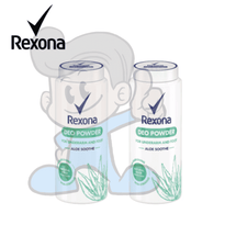 Rexona 3-In-1 Deo Powder Aloe Soothe (2 X 80G) Beauty