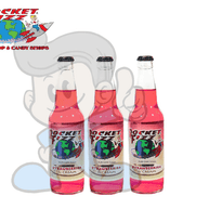 Rocket Fizz Strawberry And Cream Soda (3 X 355 Ml) Groceries