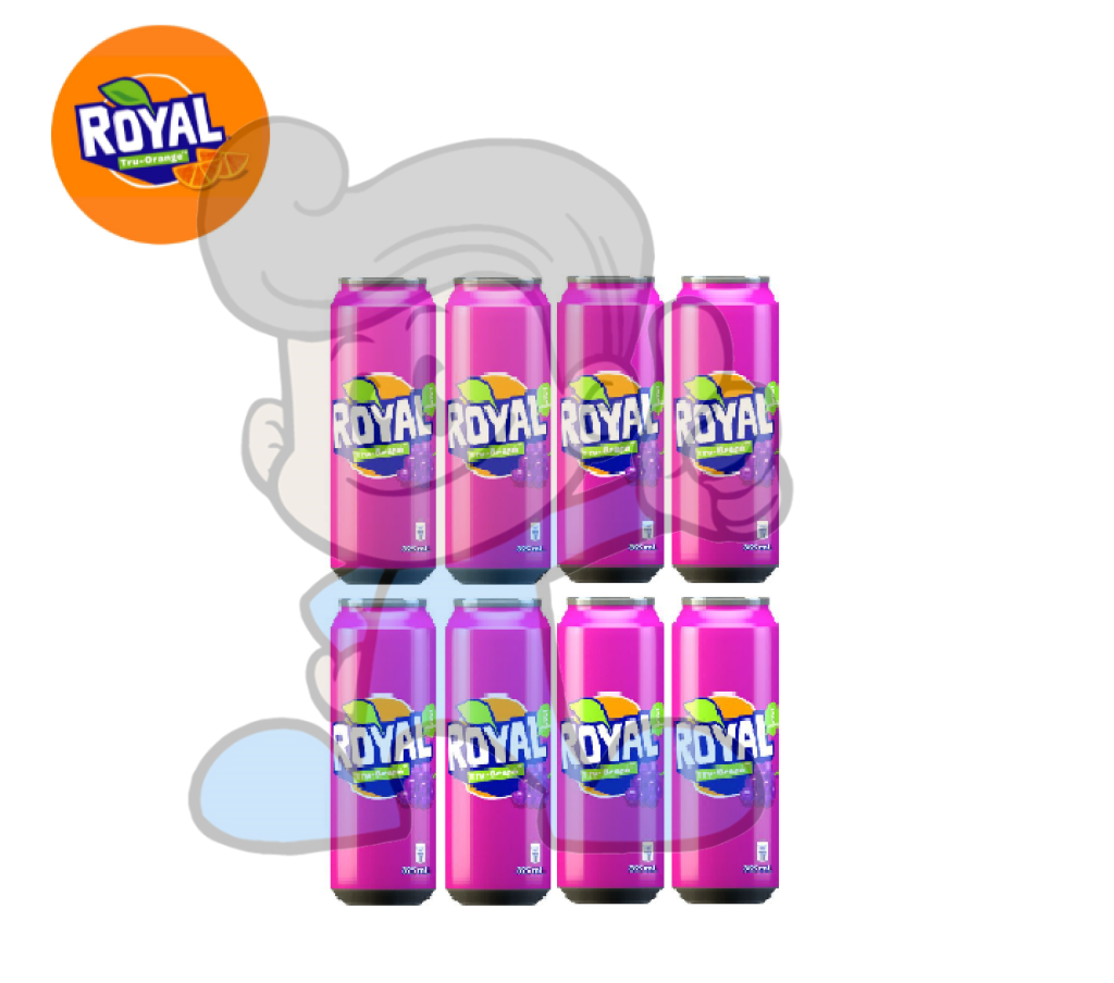 Royal Tru-Grape (8 X 325 Ml) Groceries