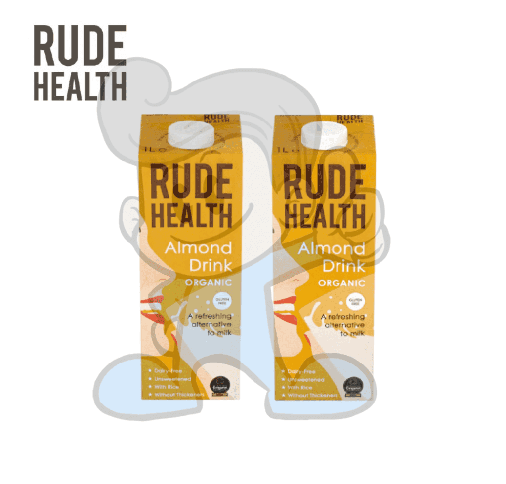 Rude Health Almond Milk (2 X 1L) Groceries