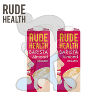 Rude Health Barista Almond Milk (2 X 1L) Groceries