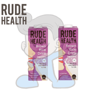 Rude Health Brown Rice Milk (2 X 1L) Groceries