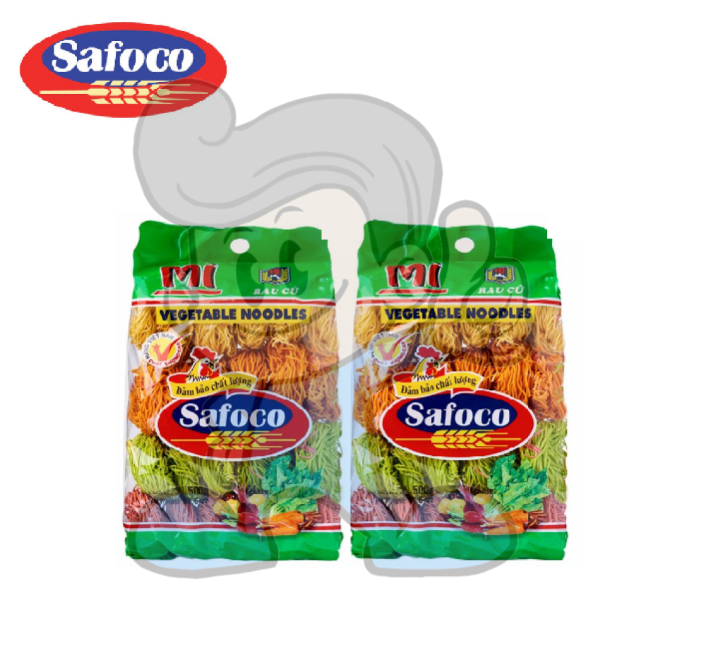 Safoco Vegetable Noodles (2 X 500 G) Groceries