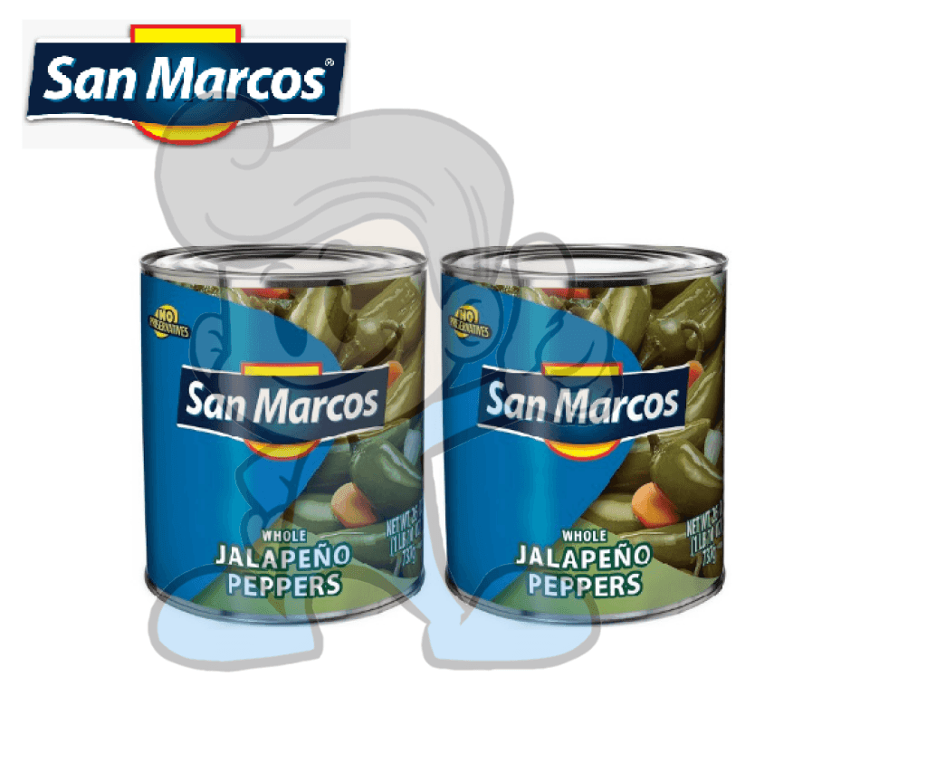 San Marcos Whole Jalape&ntilde;o Peppers (2 X 26 Oz) Groceries