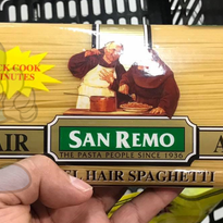 San Remo Angel Hair Spaghetti (3 X 500 G) Groceries