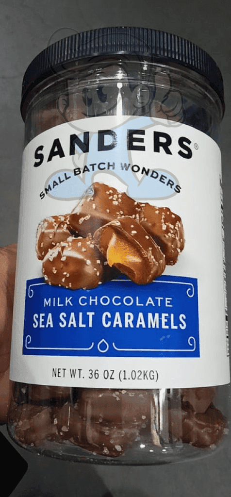 Sanders Milk Chocolate Sea Salt Caramel 36 Oz Groceries