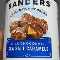 Sanders Milk Chocolate Sea Salt Caramel 36 Oz Groceries