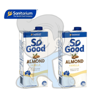 Sanitarium So Good Almond Vanilla Drink (2 X 1L) Groceries