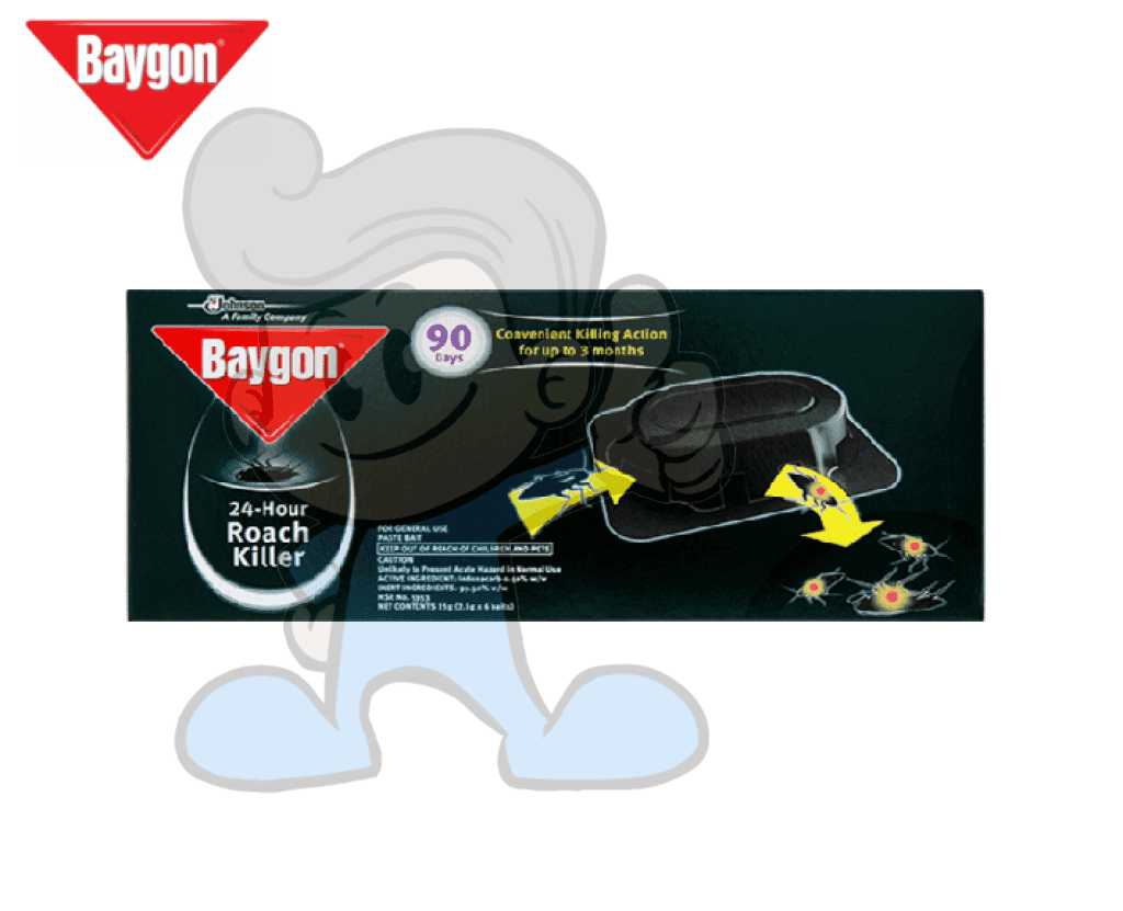 Scj Baygon 24-Hour Roach Killer Household Supplies