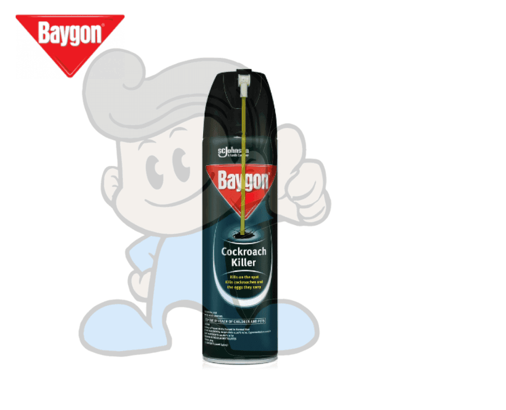 Scj Baygon Cockroach Killer Aerosol 500Ml Household Supplies