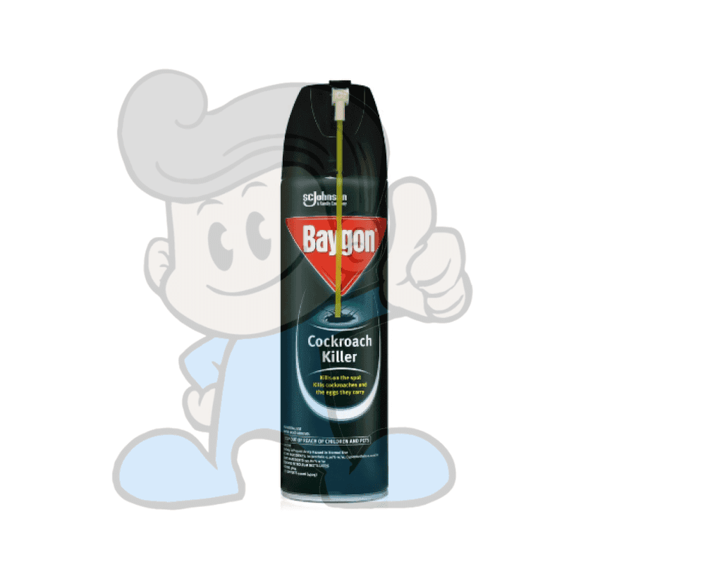 Scj Baygon Cockroach Killer Aerosol 500Ml Household Supplies