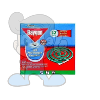 Scj Baygon Mosquito Coil Anti-Dengue (10 X 12S) Beauty