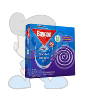 Scj Baygon Mosquito Coil Scented (10 X 12S) Beauty