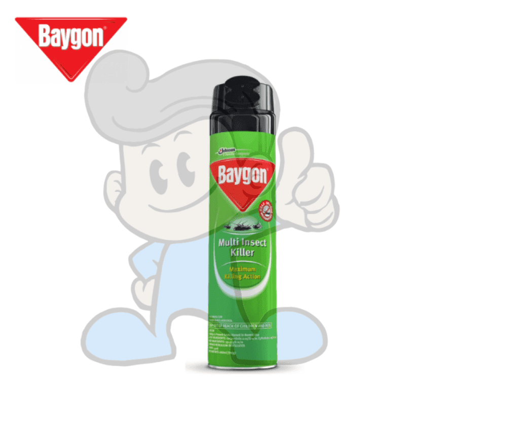 Scj Baygon Multi-Insect Killer Aerosol 600Ml Household Supplies